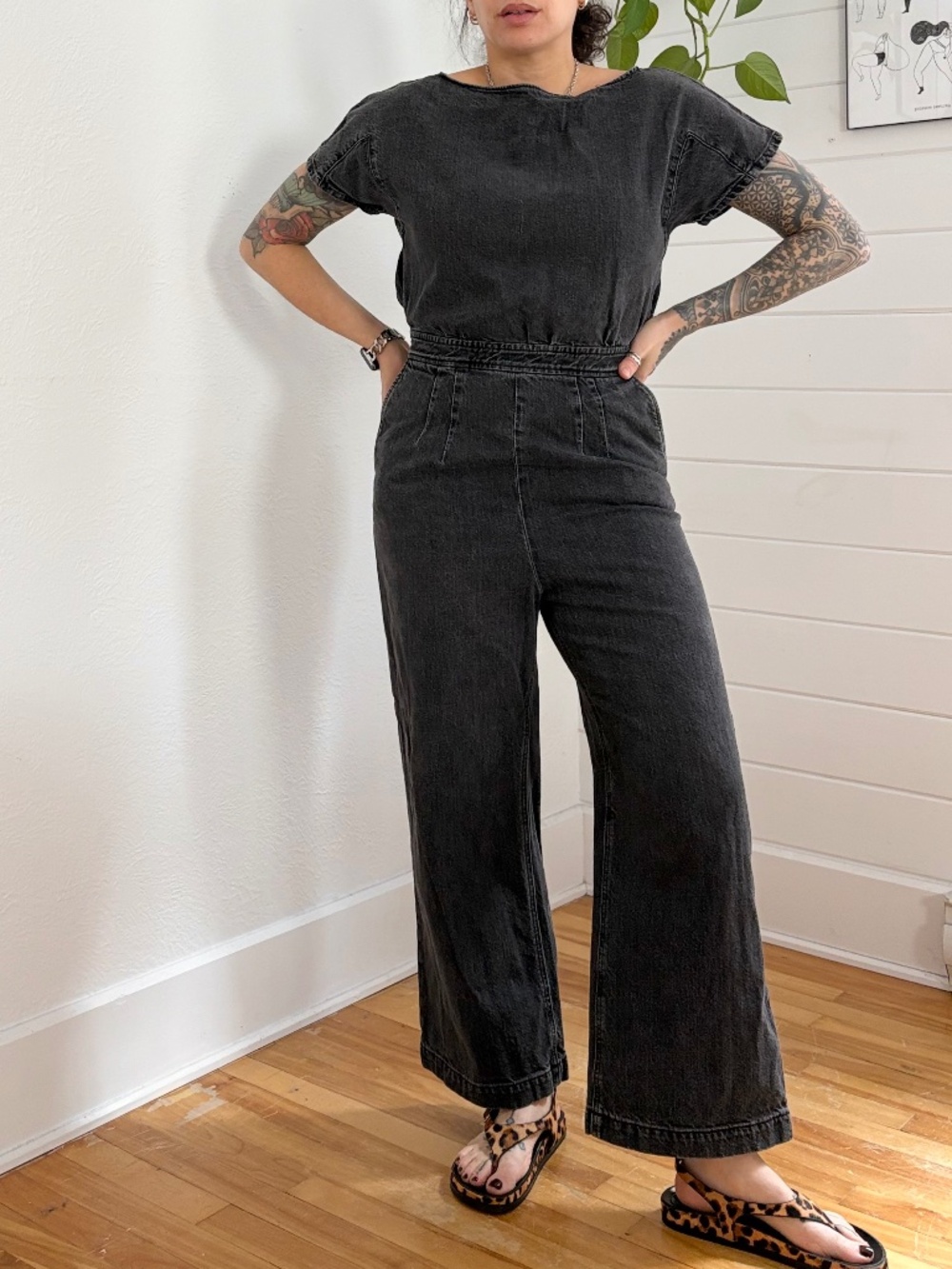 Rachel Comey tie back denim jumpsuit - Picture 10 of 10